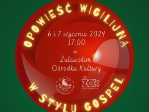 Opowieść Wigilijna w stylu Gospel na scenie Żuławski Ośrodek Kultury