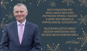 Nowy Dwór Gdański. Świąteczne życzenia od Burmistrza Nowego Dworu Gdańskiego