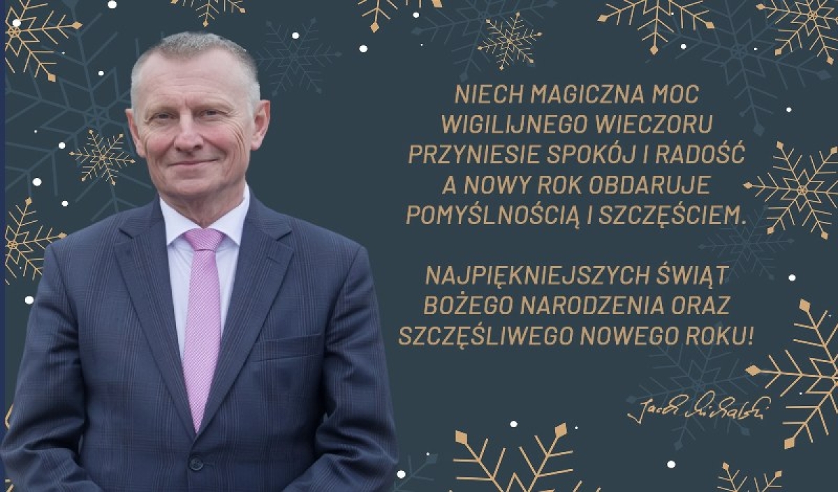 Nowy Dwór Gdański. Świąteczne życzenia od Burmistrza Nowego Dworu Gdańskiego