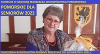 Rusza kolejna edycja konkursu &quot;Pomorskie dla Seniora&quot;! Zgłoś swojego kandydata do nagrody Marszałka Województwa Pomorskiego
