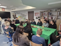 Spotkanie Komendanta z dziećmi w ramach innowacji pedagogicznej „Poznajmy się bliżej"