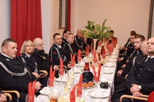 Wigilia strażaków ochotników z powiatu nowodworskiego.