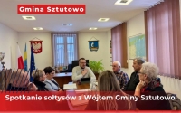 Cykliczne spotkanie sołtysów z Wójtem Gminy Sztutowo