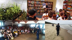 Nowy Dwór Gdański. Jak minęła połowa wakacji oczami nowodworskich policjantów.