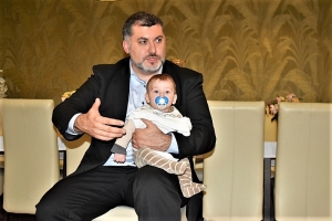 Poseł na Sejm Artur Dziambor na spotkaniu z mieszkańcami  w Nowym Dworze Gdańskim