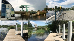 Gmina Stegna. Kajakiem przez Żuławy. Nowe przystanie.