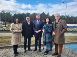 Spotkanie Starosty Nowodworskiego z przedstawicielami rządu w sprawie przebudowy drogi 2328G Dworek – Mikoszewo.