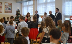 Wigilie klasowe w Zespole Szkół w Sztutowie