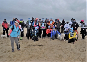 "Ultrakrew każdy ma swój krwiobieg". 550 kilometrów dla ratowania życia, finał na Mierzei Wiślanej.