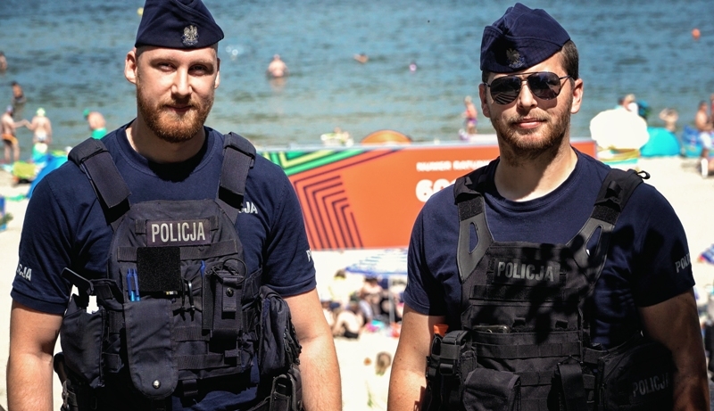 Nowodworska policja dostała dodatkowe wsparcie na sezon letni.