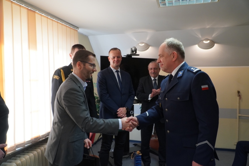 Pożegnanie I zastępcy Komendanta Powiatowego Policji w Nowym Dworze Gdańskim