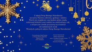 Świąteczne życzenia władz Powiatu Nowodworskiego