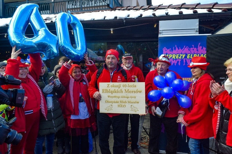 Kąty Rybackie. Czterdzieści lat w zimnej wodzie. Jubileusz Elbląskiego Klubu Morsów