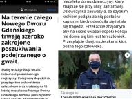 Nowy Dwór Gd. Informacja o napadzie na dziewczynkę to fake news.