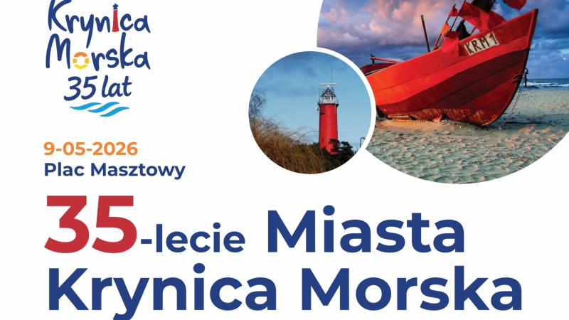 Krynica Morska świętuje 35-lecie praw miejskich.