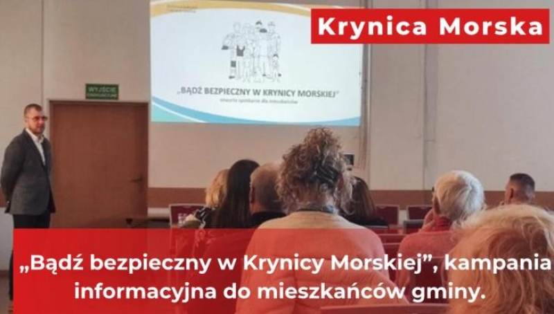 Krynica Morska rozpoczęła kampanię informacyjną dla mieszkańców. Nowe poradniki i materiały o bezpieczeństwie już dostępne