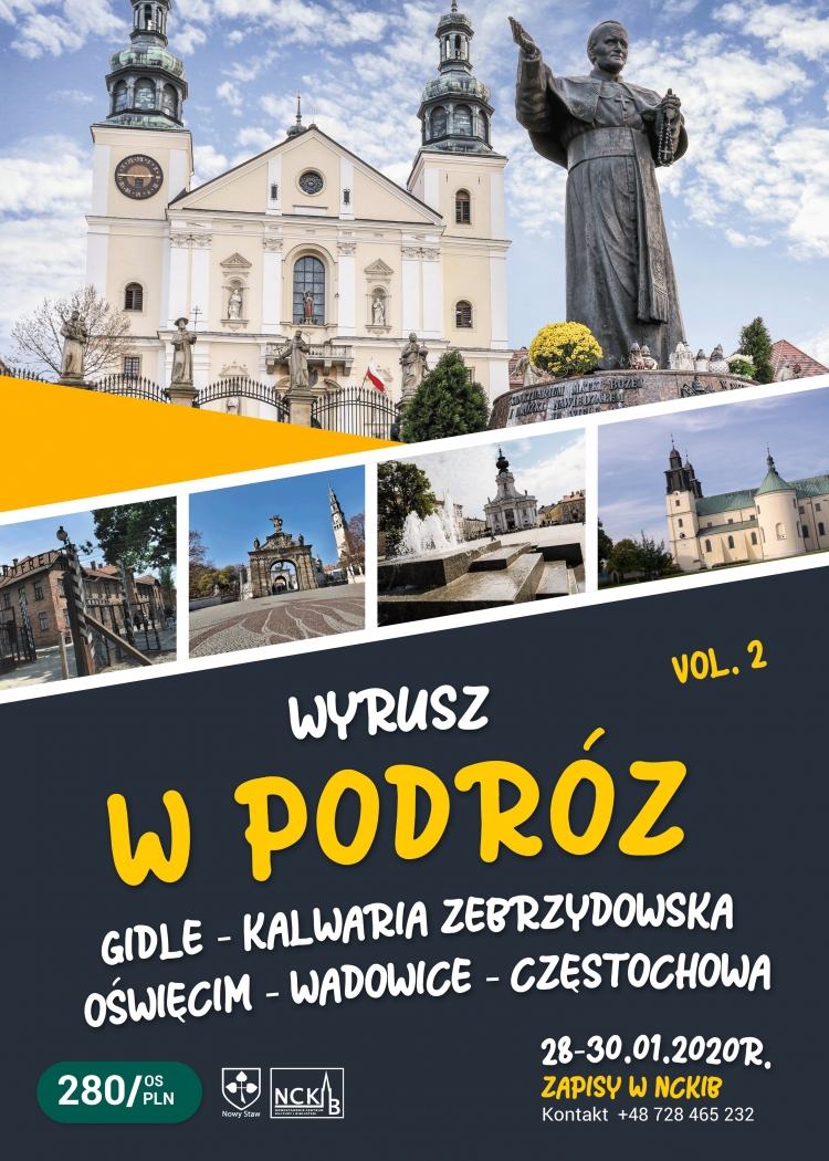 Wyrusz w podróż śladami Świętego Jana Pawła II.  