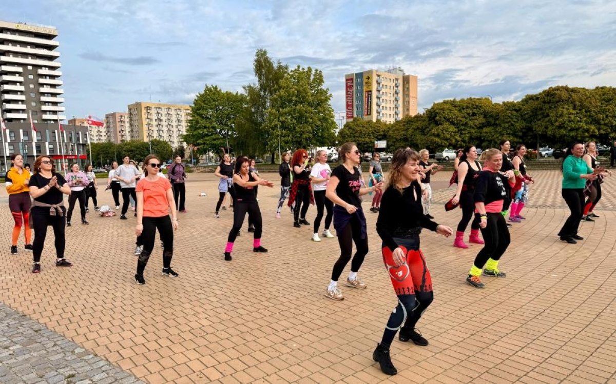 Elbląg. Bezpłatna zumba w plenerze
