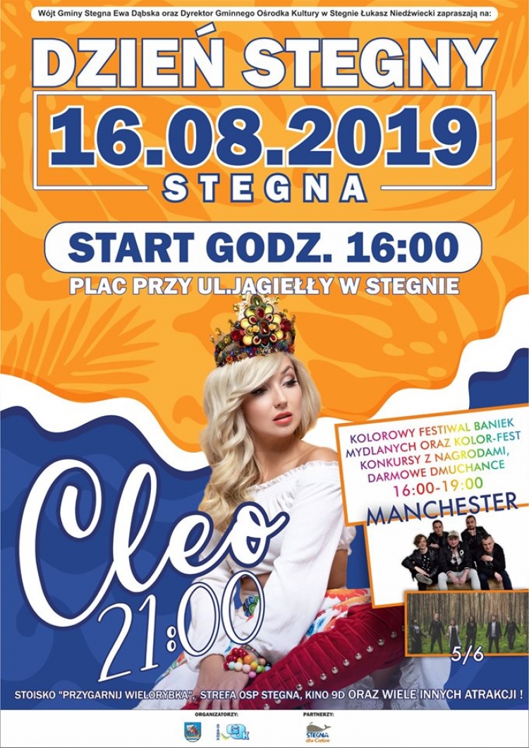 W piątek &quot;Dzień Stegny&quot;. Gwiazdą wieczoru będzie Cleo!