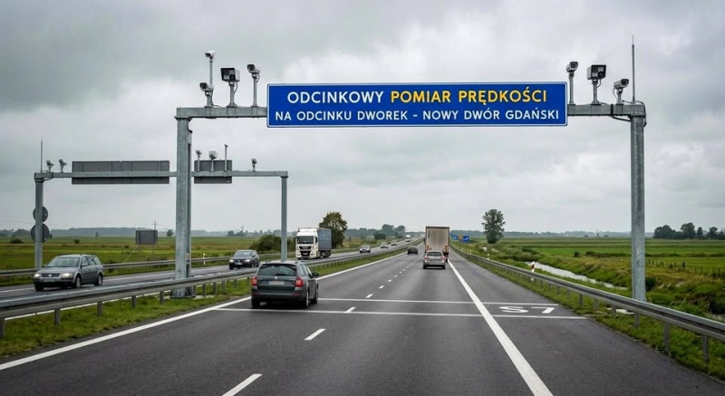 Odcinkowy pomiar predkosci na s7