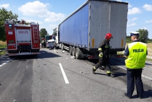 Żuławy. Śmiertelny wypadek na siódemce. Utrudnienia na Nowy Dwór Gd.- 24.07.2018