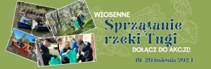 Wiosenne sprzątanie rzeki Tugi, dołącz do nas.