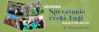 Wiosenne sprzątanie rzeki Tugi, dołącz do nas.