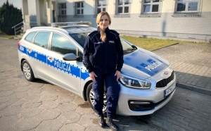 Malbork- Malborskie policjantki uratowały mężczyznę, który dostał udaru za kierownicą samochodu