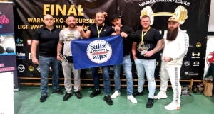 Sukces policjantów ze Sztutowa w finale Ligi Warmińsko-Mazurskiej 