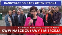 Kandydaci do Rady Gminy Stegna z KWW Nasze Żuławy i Mierzeja