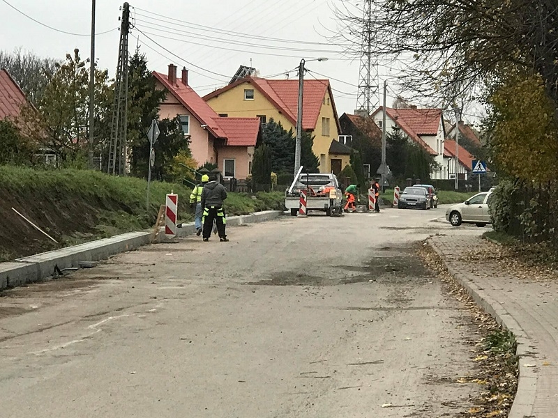 Rozpoczął się remont ul.Bałtyckiej w Nowym Dworze Gdańskim