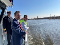 Minister Grzegorz Witkowski odwiedził plac budowy