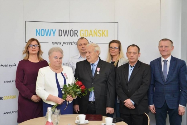 Nowy Dwór Gdański. Złote Gody Państwa Nycnerskich