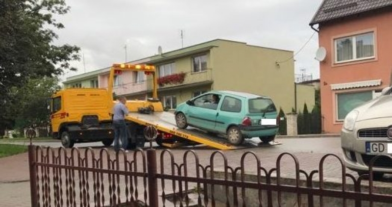 Nowy Dwór Gd. Zabrano pijanemu kierowcy kluczyki - 3.09.2017