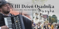 Nowy Dwór Gdański. Zaproszenie na VIII Dzień Osadnika. Muzyka