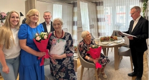 Nowy Dwór Gdański. Jadwiga Bielewicz skończyła 96 lat. 