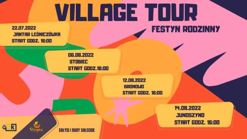 Village Tour – Festyny Rodzinne w Gminie Stegna. 