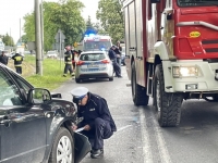 Wypadek w Sztutowie. Droga 501 była zablokowana.