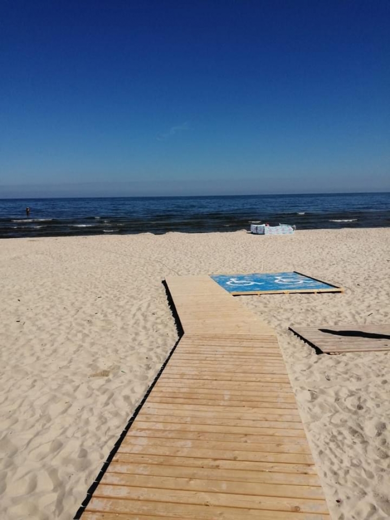 Nowe kładki na plażach w Gminie Sztutowo