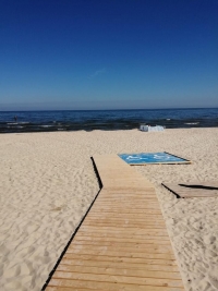 Nowe kładki na plażach w Gminie Sztutowo