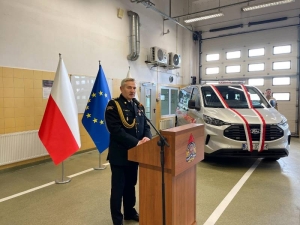 Nowy pojazd dla PSP w Nowym Dworze Gdańskim