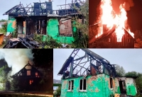 Akcje Gaśnicze w Powiecie Nowodworskim: Pożary w Sztutowie i Nowym Dworze Gdańskim wymagały wielogodzinnej walki strażaków