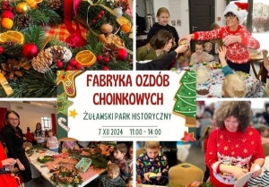 Zaproszenie na Fabrykę Ozdób Choinkowych – Nowodworski FOCH!