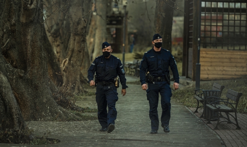 Nowi policjanci w szeregach nowodworskiej policji.