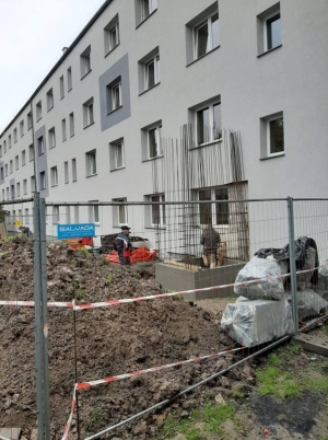 Nowy Dwór Gdański. Trwa budowa windy przy Specjalnym Ośrodku Szkolno-Wychowawczym