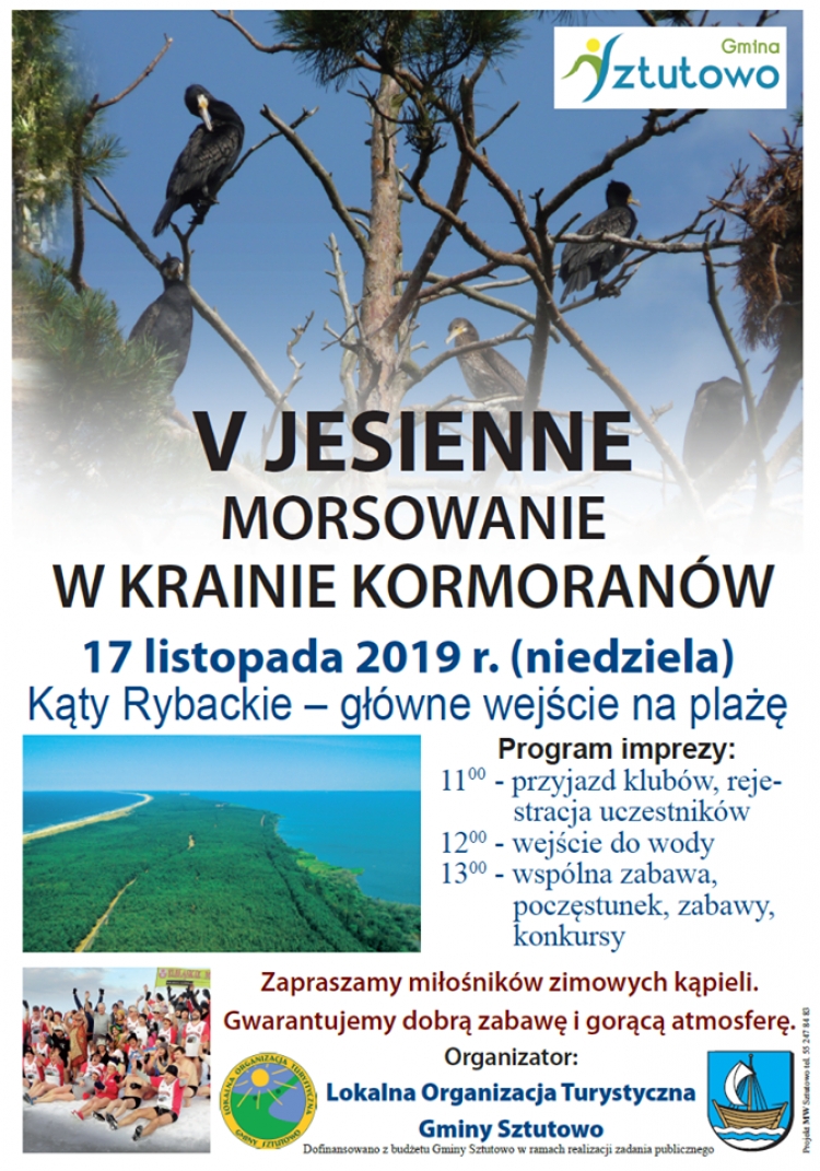 V Jesienne Morsowanie w Krainie Kormoranów.