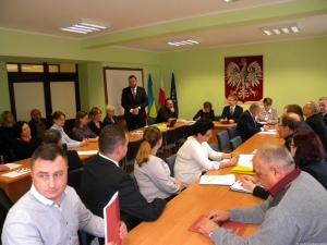 VI Sesja Rady Gminy Sztutowo.