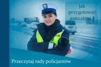 Policjanci radzą jak przygotować auto do zimy