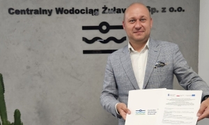 Blisko 10 mln zł dofinansowania dla Centralnego Wodociągu Żuławskiego. Ruszą kluczowe inwestycje wodociągowe