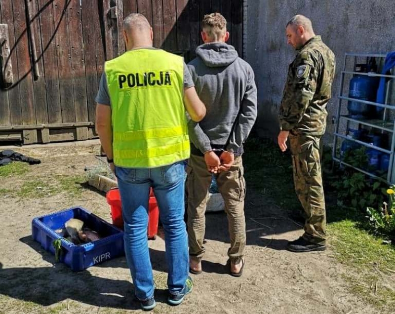 Kłusownicy ryb z powiatu nowodworskiego zatrzymani